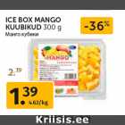 Allahindlus - ICE BOX MANGO
KUUBIKUD 300 g