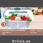 Allahindlus - Juust Mozzarella mini Goldsteig 125 g