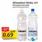 Allahindlus - Mineralvesi Värska, 1,9 l