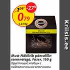 Allahindlus - Must Näkileib päevalilleseemnetega, Fazer, 150 g