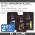 FA RASEERIMISJÄRGNE NÄOVESI 100 ml