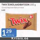 TWIX ŠOKOLAADIBATOON 200 g