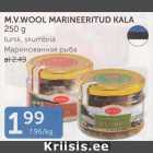 M,V.WOOL MARINEERITUD KALA 250 g