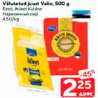 Viilutatud juust Valio, 500 g

