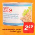 Allahindlus - Purustatud tuunikala soolvees
Rimi Basic, 425 g