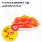 Allahindlus - Kuivatatud aprikoosid, 1 kg