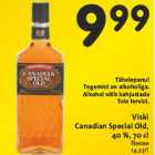 Allahindlus - Viski
Canadian Special Old, 