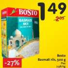 Allahindlus - Bosto
Basmati riis,