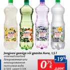 Allahindlus - Joogivesi gaasiga või gaasita Aura, 1,5 l