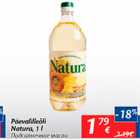 Allahindlus - Päevalilleõli Natura, 1 l