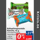 Allahindlus - Kohupiimajuustuke Karums, 45 g