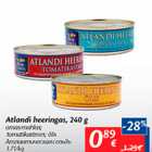 Allahindlus - Atlandi heeringas, 240 g