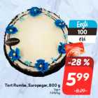 Tort Rumba, Europagar, 800 g