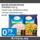 BAUER KÜLMUTATUD TOOTED 400 G