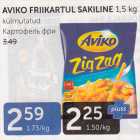 AVIKO FRIIKARTUL SAKILINE 1,5 KG