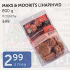 MAKS & MOORITS LIHAPIHVID 800 G