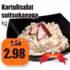 Allahindlus - Kartulisalat suitsukanaga kg