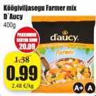 Köögiviljasegu Farmer mix D´Aucy 400 g