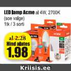 LED lamp Acme 