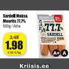 Sardell Maks&Moorits 77,7%