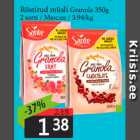 Röstitud müsli Granola