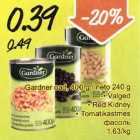 Gardner oad, 400 g/neto 240 g