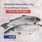 Allahindlus - Jahutatud Norra lõhe, 1 kg