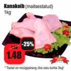 Allahindlus - Kanakoib (maitsestatud)
1kg