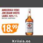 Allahindlus - AMEERIKA VISKI
JIM BEAM WHITE
LABEL