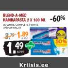 Allahindlus - BLEND-A-MED
HAMBAPASTA 2 X 100 ML