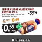 Allahindlus - LEIBUR KULDNE KLASSIKALINE
RÖSTSAI 500 G