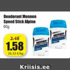 Allahindlus - Deodorant Mennen Speed Stick Alpine 60 g