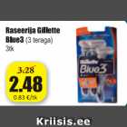 Allahindlus - Raseerija Gillette Blue3