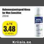 Allahindlus - Habemeajamisgeel Nivea for Men Sensitive 200 ml