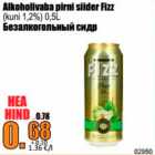 Alkoholivaba pirni siider Fizz