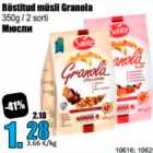 Röstitud müsli Granola