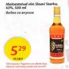 Allahindlus - Maitsestatud viin Slaavi Starka,43%,500 ml