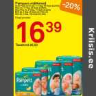 Pampers mähkmed 