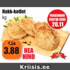 Allahindlus - Hakk-kotlet kg