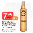 Allahindlus - Kohevuat andev tekstuuriaprei Pure Luxury Volumising texture Shake