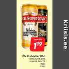 Allahindlus - Õlu Krušovice, 50 cl