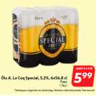 Allahindlus - Õlu A. Le Coq Special, 5,2%, 6x56,8 cl