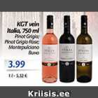 Allahindlus - KGT vein Italia, 750 ml