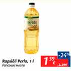 Allahindlus - Rapsiõli Perla, 1 l