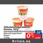 Allahindlus - Vahustatud jogurtidessert Karums, 120 g