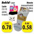 Allahindlus - Sokid laste,meeste