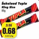 Allahindlus - Šokolaad Tupla King Size 85 g