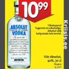 Allahindlus - Viin Absolut,
40%, 70 cl