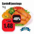 Allahindlus - Sardell juustuga, 1 kg