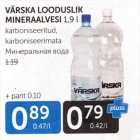 Allahindlus - VÄRSKA LOODUSLIK MINERAALVESI 1,9 L